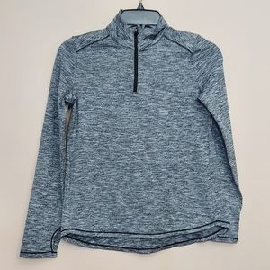 Zella 1/4 zip pullover in gray